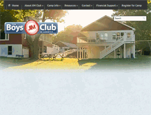 Tablet Screenshot of boysjimclub.org